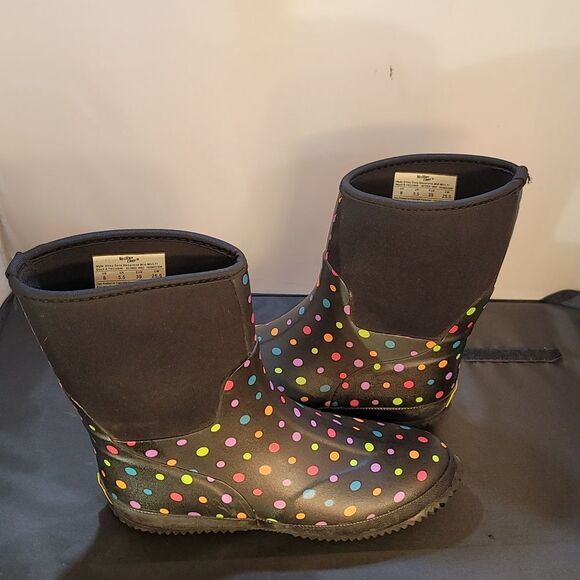 WESTERN CHIEF RUBBER POLKA RAIN BOOTS - Picture 7 of 15
